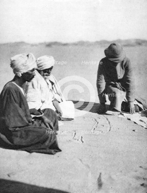 Mapping in the sand, Halfa to Shellal, Egypt, 1926 (1927). Artist: Thomas A Glover