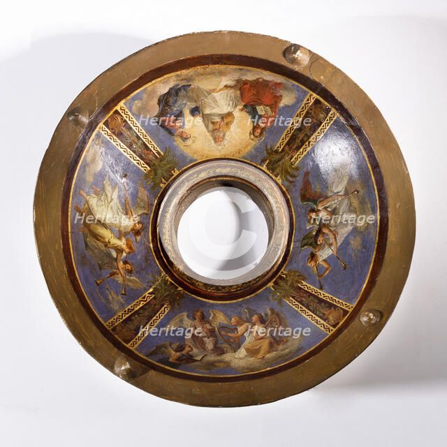 Maquette du décor de la chapelle des Morts (dite chapelle des Ames) église Notre-Dame..., c.1836. Creator: Merry Joseph Blondel.