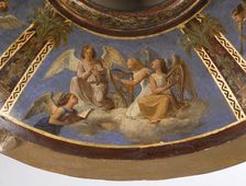 Maquette du décor de la chapelle des Morts (dite chapelle des Ames) église Notre-Dame..., c.1836. Creator: Merry Joseph Blondel