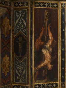 Maquette du décor de la chapelle des Morts (dite chapelle des Ames) église Notre-Dame..., c.1836. Creator: Merry Joseph Blondel