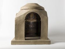 Maquette du décor de la chapelle des Morts (dite chapelle des Ames) église Notre-Dame..., c.1836. Creator: Merry Joseph Blondel
