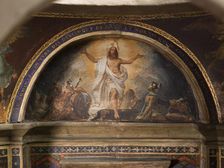 Maquette du décor de la chapelle des Morts (dite chapelle des Ames) église Notre-Dame..., c.1836. Creator: Merry Joseph Blondel