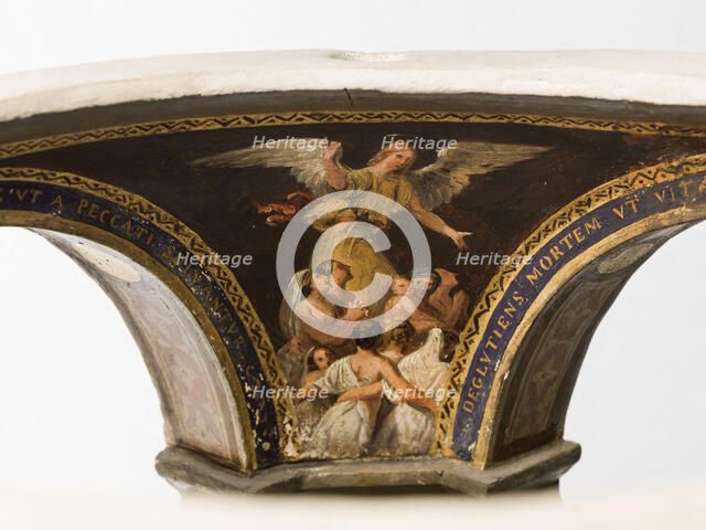 Maquette du décor de la chapelle des Morts (dite chapelle des Ames) église Notre-Dame..., c.1836. Creator: Merry Joseph Blondel.