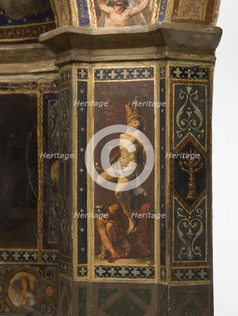 Maquette du décor de la chapelle des Morts (dite chapelle des Ames) église Notre-Dame..., c.1836. Creator: Merry Joseph Blondel.