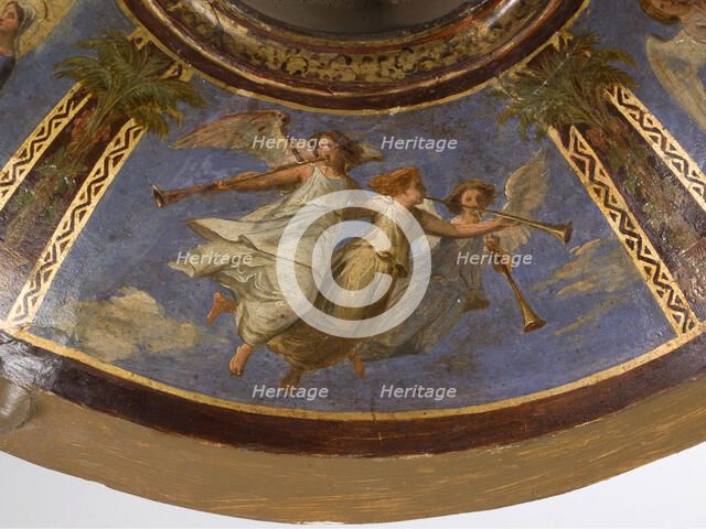 Maquette du décor de la chapelle des Morts (dite chapelle des Ames) église Notre-Dame..., c.1836. Creator: Merry Joseph Blondel.