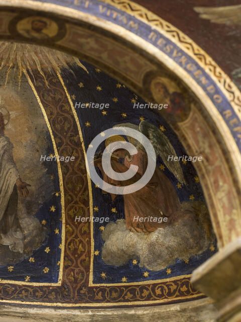 Maquette du décor de la chapelle des Morts (dite chapelle des Ames) église Notre-Dame..., c.1836. Creator: Merry Joseph Blondel.