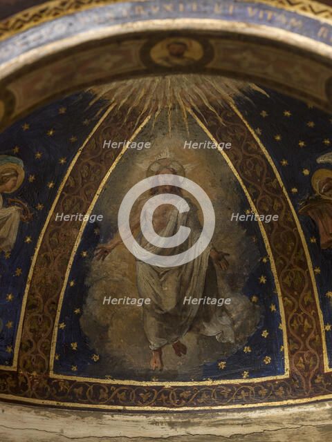 Maquette du décor de la chapelle des Morts (dite chapelle des Ames) église Notre-Dame..., c.1836. Creator: Merry Joseph Blondel.