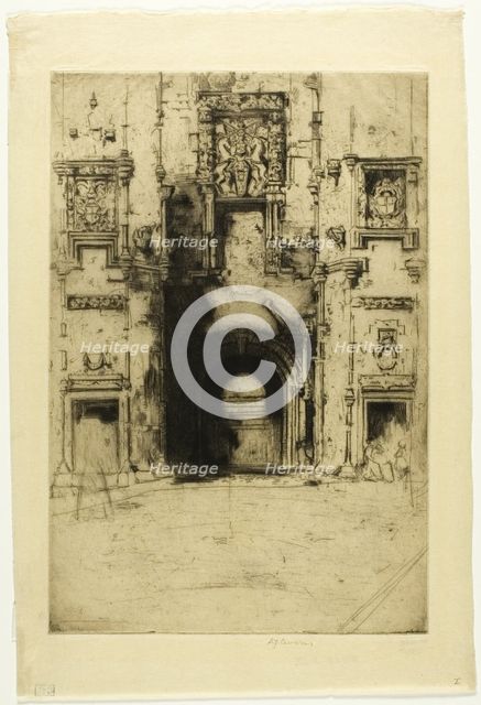Mar's Work, Stirling. No. 2, 1907. Creator: David Young Cameron.