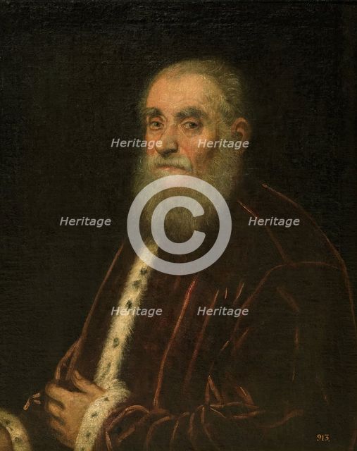 Marco Grimani, between 1576 and 1583. Creator: Jacopo Tintoretto.