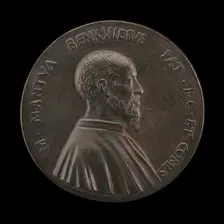 Marco Mantova Benavides, 1489-1582, Lawyer and Collector [obverse]. Creator: Martino da Bergamo