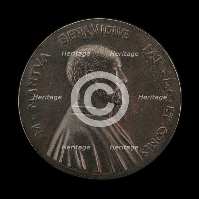 Marco Mantova Benavides, 1489-1582, Lawyer and Collector [obverse]. Creator: Martino da Bergamo.
