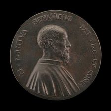 Marco Mantova Benavides, 1489-1582, Lawyer and Collector [obverse]. Creator: Martino da Bergamo