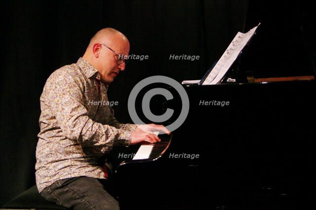 Marco Marconi, Marco Marconi Quartet, Verdict Jazz Club, Brighton, East Sussex, 14 April 2023. Creator: Brian O'Connor.