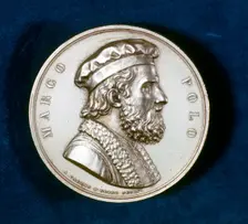 Marco Polo, Venetian traveller and merchant, 19th century. Creator: Unknown