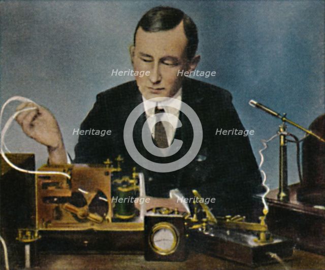 'Marconi - Geb. 1874', 1934. Creator: Unknown.