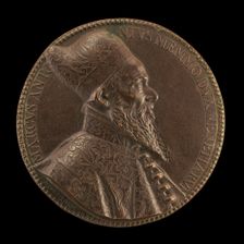 Marcantonio Memmo, 1536-1615, Doge of Venice 1612, model 1612, cast after 1612. Creator: Abraham Dupre