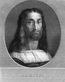 Marcantonio Raimondi, Italian engraver, 1836.Artist: W Holl