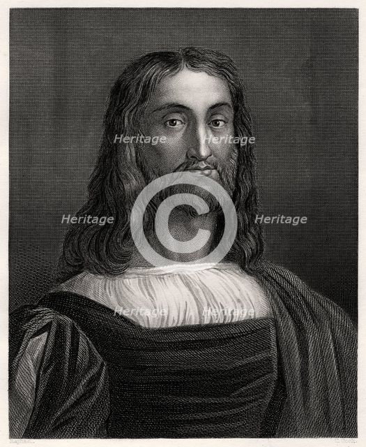 Marcantonio Raimondi, Italian engraver, 19th century. Artist: C Cook
