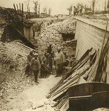 Marceau Barracks, Verdun, northern France, 1916