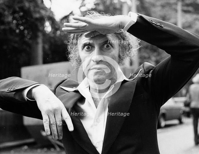 Marcel Marceau (1923-1999), French mime artist. Creator: Unknown.