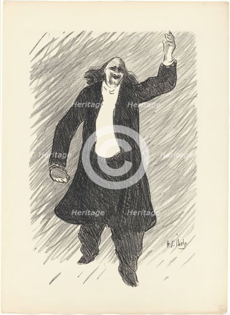 Marcel Legay, from Le Café-Concert, 1893. Creator: Henri-Gabriel Ibels.