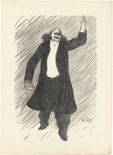 Marcel Legay, from Le Café-Concert, 1893. Creator: Henri-Gabriel Ibels