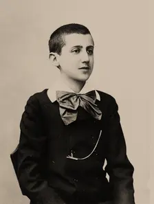 Marcel Proust, 1887. Creator: Nadar, Paul (1856-1939)