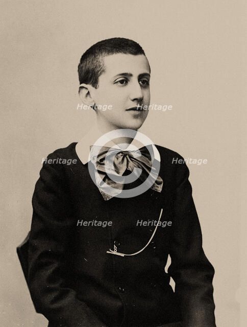 Marcel Proust, 1887. Creator: Nadar, Paul (1856-1939).