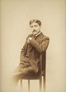 Marcel Proust, 1895. Creator: Wegener, Otto (1849-1924)
