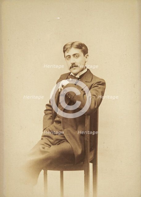 Marcel Proust, 1895. Creator: Wegener, Otto (1849-1924).