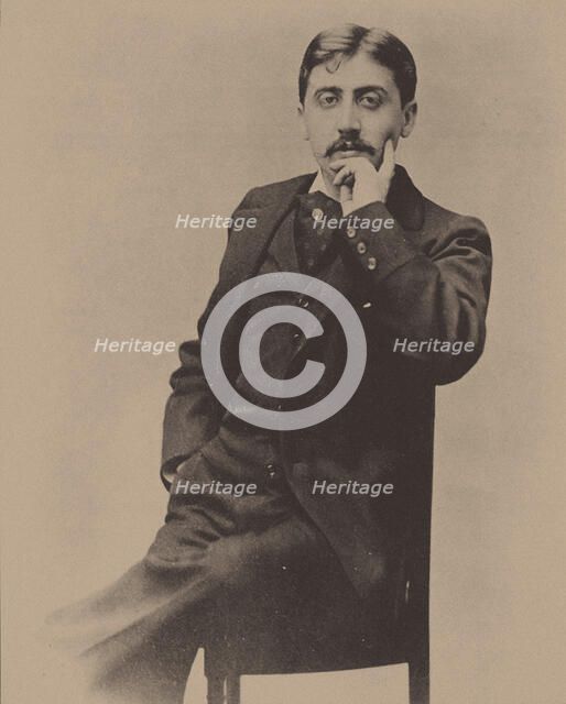 Marcel Proust, 1895. Creator: Wegener, Otto (1849-1924).