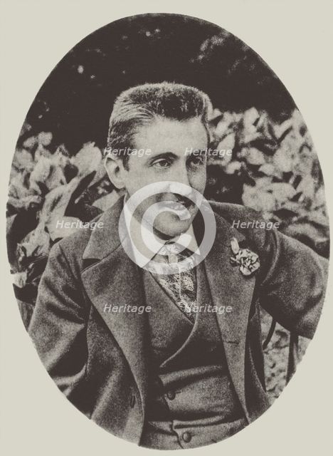 Marcel Proust, 1893. Creator: Anonymous.