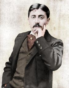 Marcel Proust, French intellectual, novelist, essayist and critic, late 19th-early 20th century. Artist: Otto