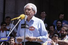 Marcelino Camacho (1918-2010), a Spanish trade unionist miting