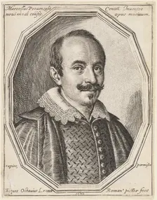 Marcello Provenzale, 1623. Creator: Ottavio Mario Leoni
