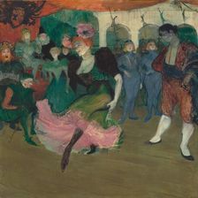 Marcelle Lender Dancing the Bolero in "Chilpéric", 1895-1896. Creator: Henri de Toulouse-Lautrec