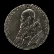 Marcellus II (Marcello Corvino, 1501-1555), Pope 1555, 1555. Creator: Giovanni Antonio de Rossi