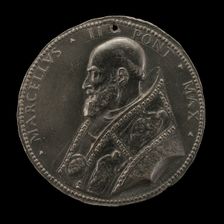 Marcellus II (Marcello Corvino, 1501-1555), Pope 1555, 1555. Creator: Giovanni Antonio de Rossi
