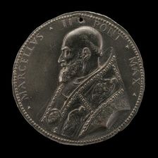 Marcellus II (Marcello Corvino, 1501-1555), Pope 1555, 1555. Creator: Giovanni Antonio de Rossi