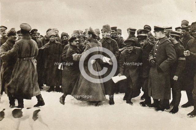 March 3, 1918 on the eastern front of the First World War, 1918.