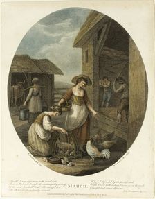 March, August 20, 1793. Creator: Francesco Bartolozzi