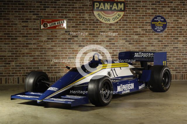 March-Brabham indianapolis racing car 1987. Artist: Simon Clay.