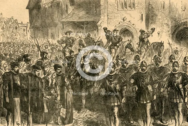 'March of the Archers', (1897). Creator: Unknown.