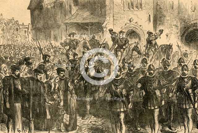 'March of the Archers', (1897). Creator: Unknown.