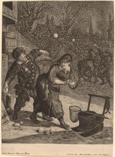 March, probably 1680/1690. Creator: Cornelis Dusart