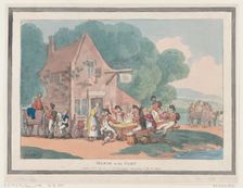 March to the Camp, September 1, 1803., September 1, 1803. Creator: Thomas Rowlandson