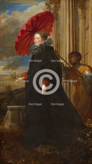 Marchesa Elena Grimaldi Cattaneo, 1623. Creator: Anthony van Dyck.