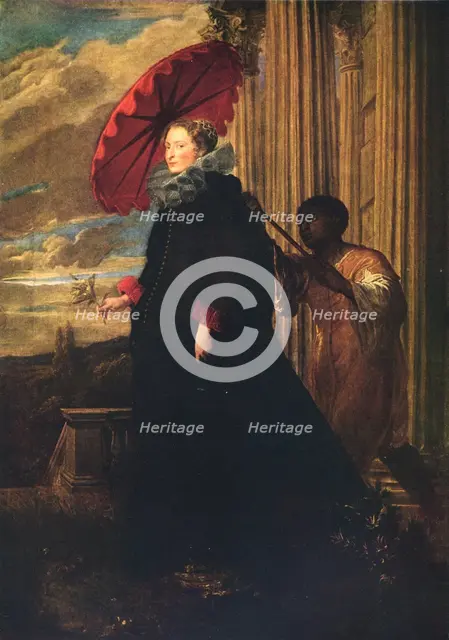 'Marchesa Elena Grimaldi, Wife of Marchese Nicola Cattaneo', c1623. Artist: Anthony van Dyck.