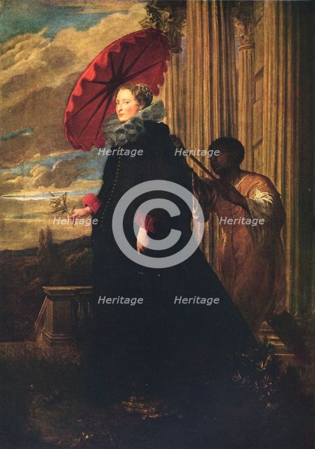 'Marchesa Elena Grimaldi, Wife of Marchese Nicola Cattaneo', c1623. Artist: Anthony van Dyck.