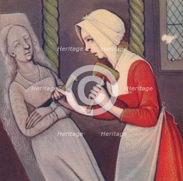 'Marcia - Vierge Perpetuelle', 1403, (1939). Artist: Master of Berry's Cleres Femmes.